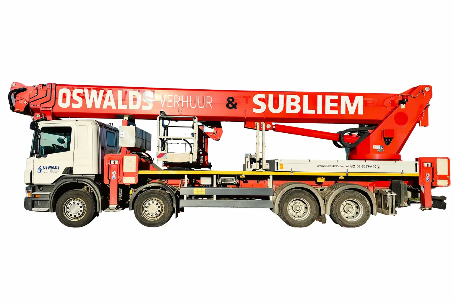 61 meter WUMAG WT610 vrachtwagenhoogwerker