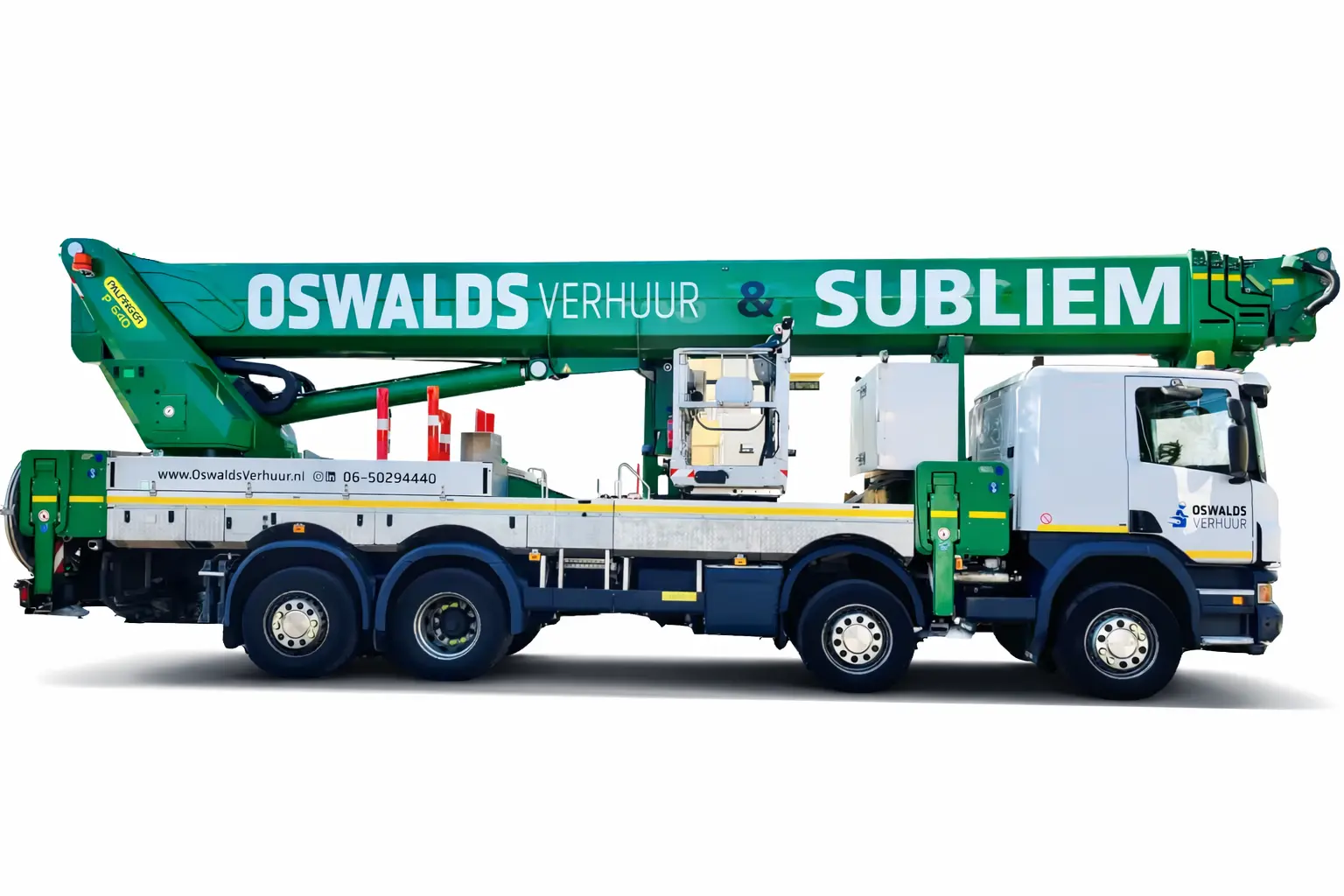 64 meter PALFINGER P640 vrachtwagenhoogwerker